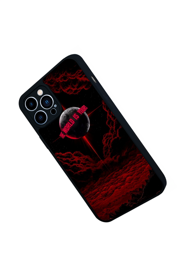 iPhone 12 Pro Max Uyumlu Scarface Tasarımlı Glossy Premium Kılıf