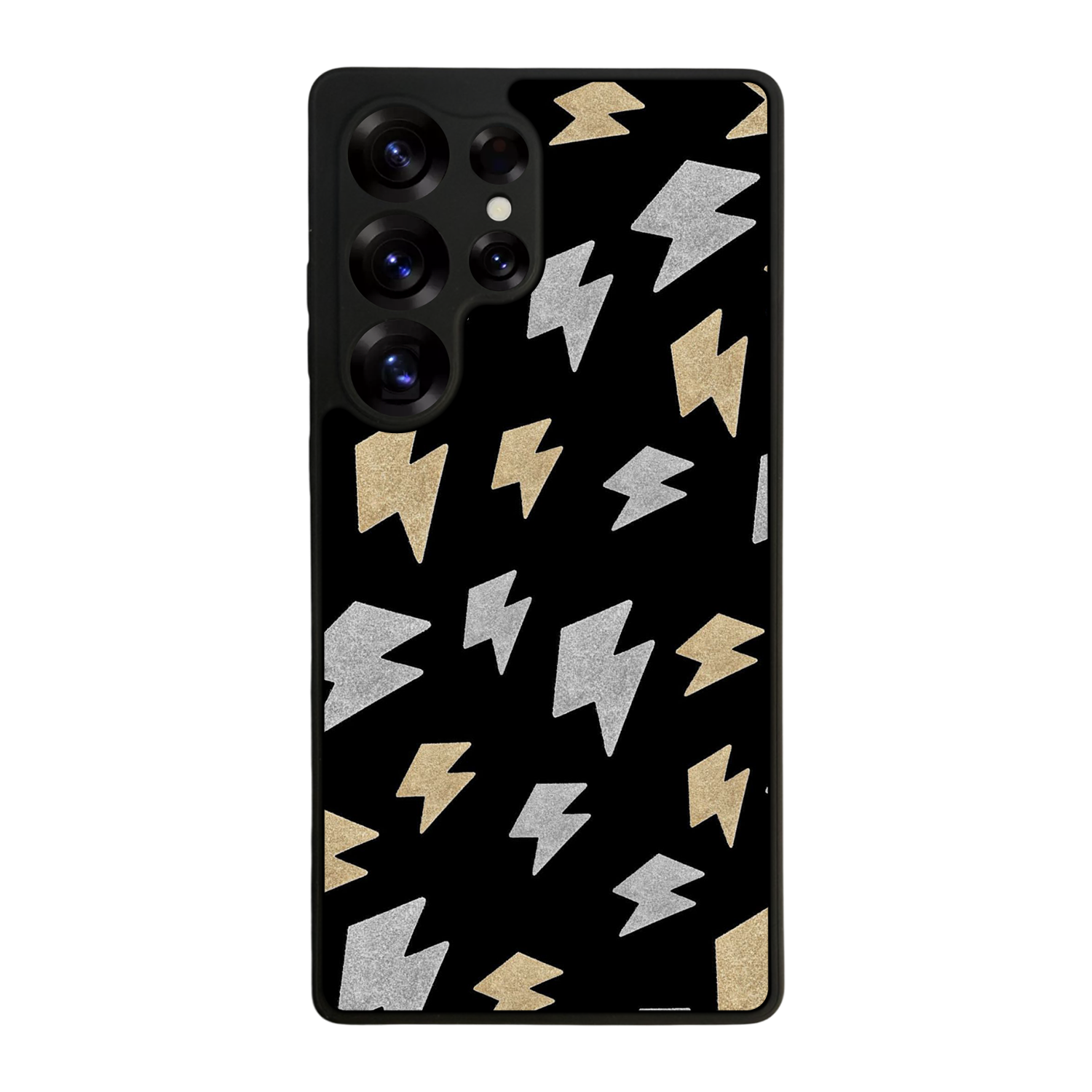 Samsung Galaxy S25 Ultra Uyumlu Simsek Tasarımlı Glossy Premium Kılıf