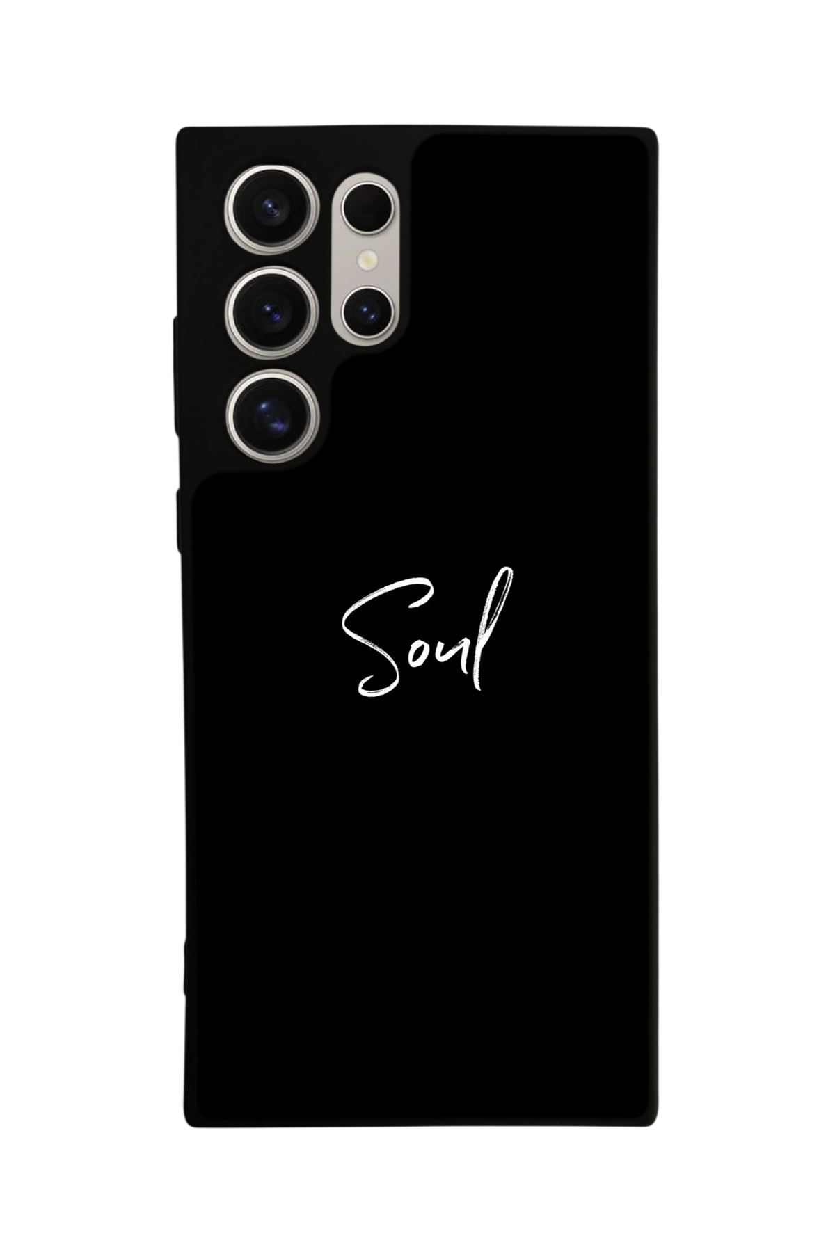 Samsung Galaxy S22 Ultra Uyumlu SOUL Tasarımlı Glossy Premium Kılıf