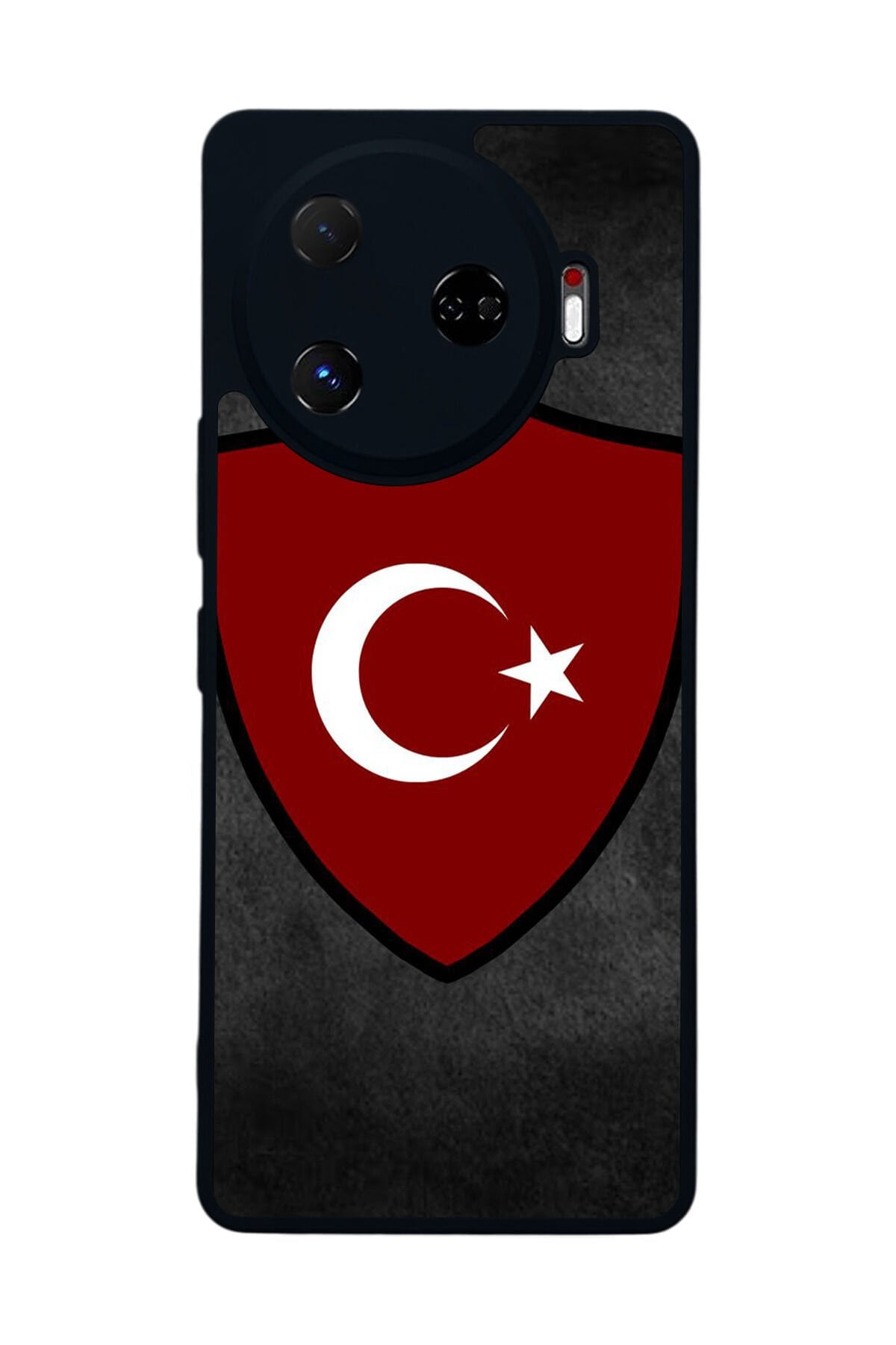 Tecno Camon 30 Pro Uyumlu Türk Bayragi Tasarımlı Glossy Premium Kılıf