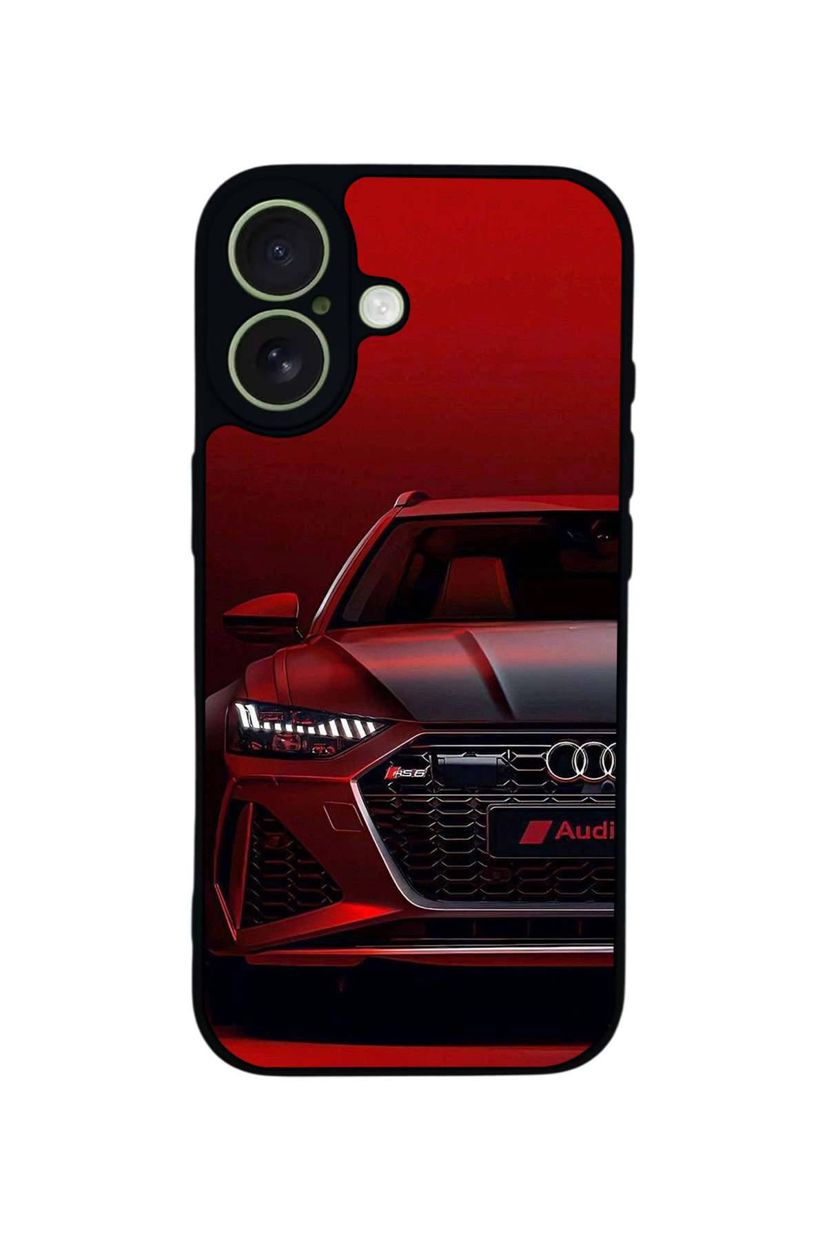 iPhone 17 Uyumlu Audi Tasarımlı Glossy Premium Kılıf