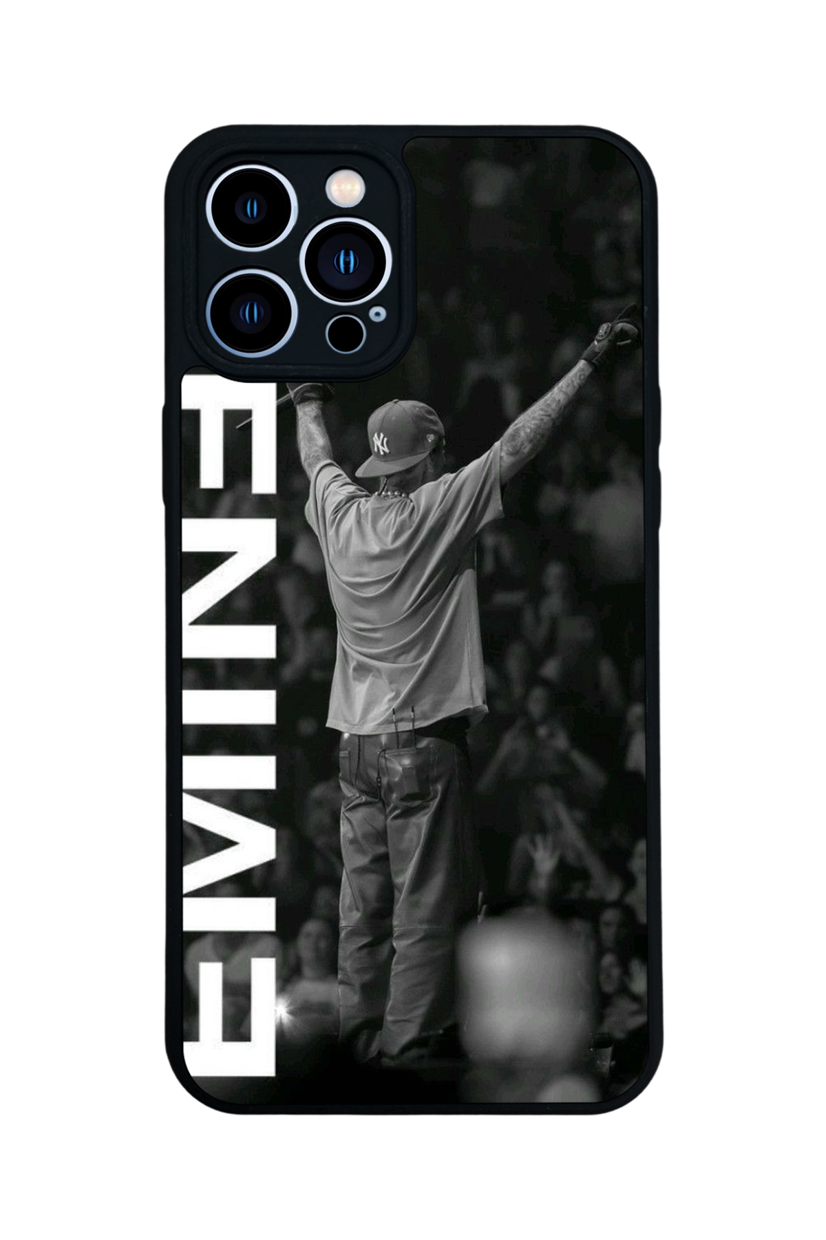 iPhone 13 Pro Max Uyumlu Eminem Tasarımlı Glossy Premium Kılıf