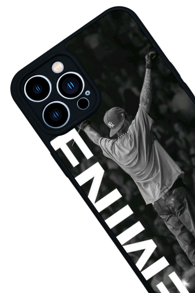 iPhone 13 Pro Max Uyumlu Eminem Tasarımlı Glossy Premium Kılıf