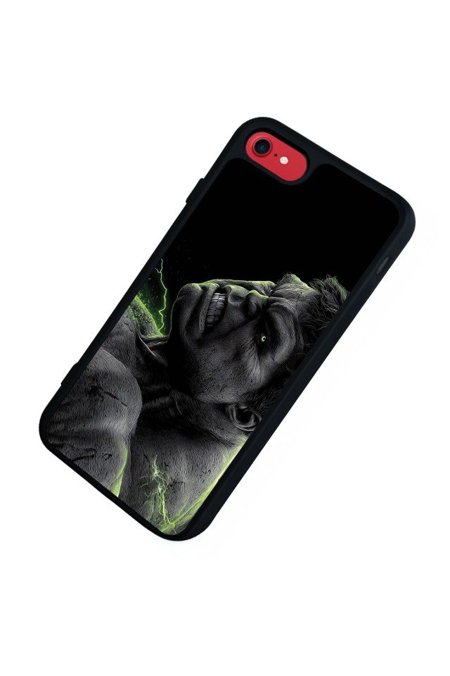 iPhone SE Uyumlu Hulk Tasarımlı Glossy Premium Kılıf