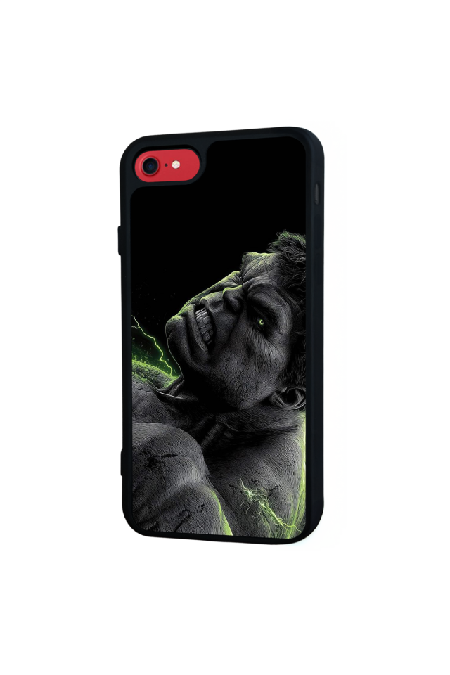 iPhone SE Uyumlu Hulk Tasarımlı Glossy Premium Kılıf