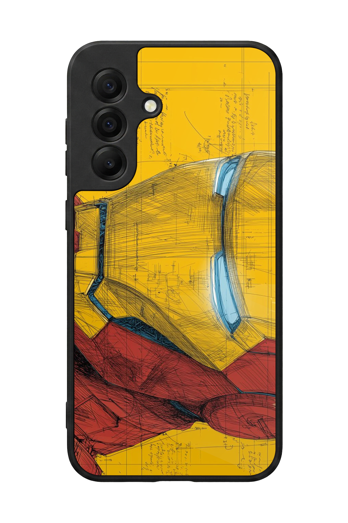 Samsung Galaxy A17 Uyumlu  Iron Man ( Demir Adam ) Tasarımlı Glossy Premium Kılıf