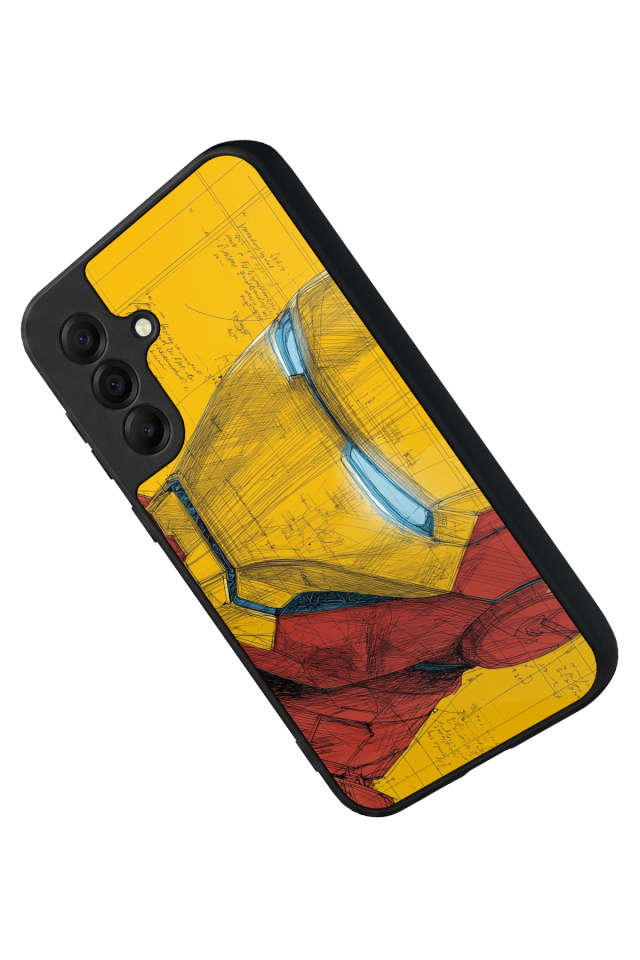 Samsung Galaxy A17 Uyumlu  Iron Man ( Demir Adam ) Tasarımlı Glossy Premium Kılıf