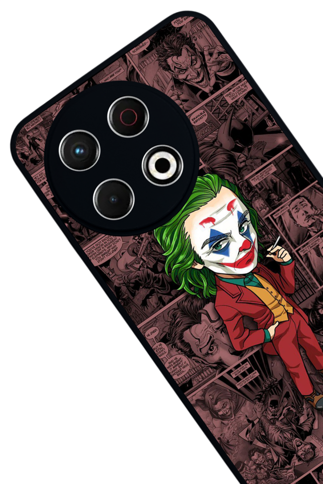 Tecno Spark 30 Pro Uyumlu Joker Tasarımlı Glossy Premium Kılıf