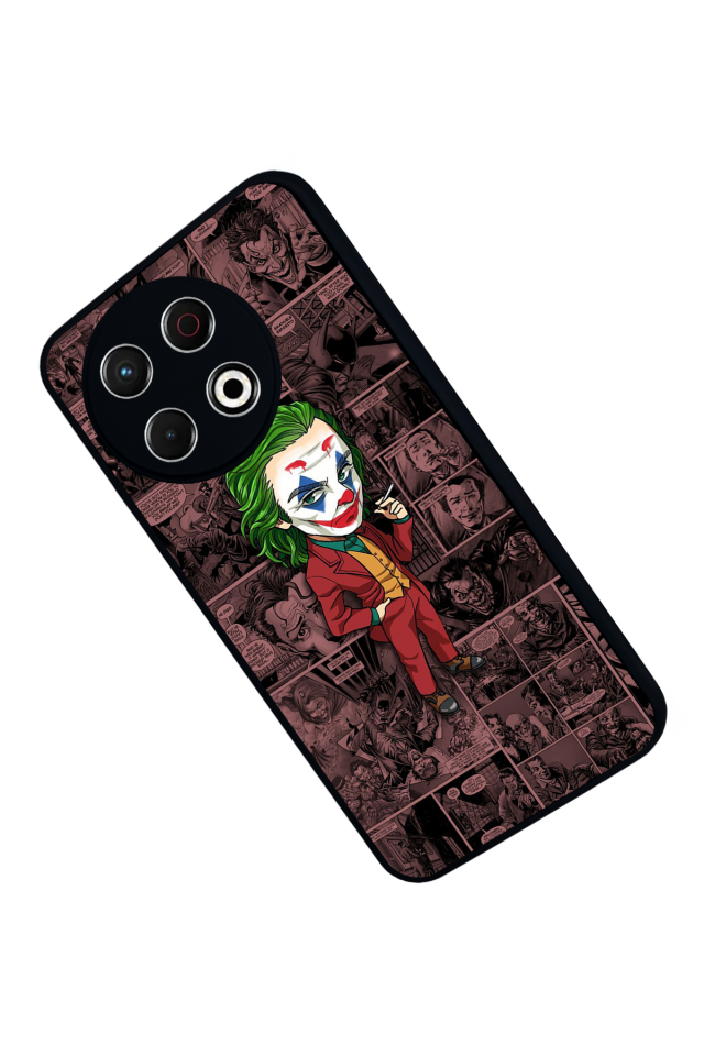 Tecno Spark 30 Pro Uyumlu Joker Tasarımlı Glossy Premium Kılıf