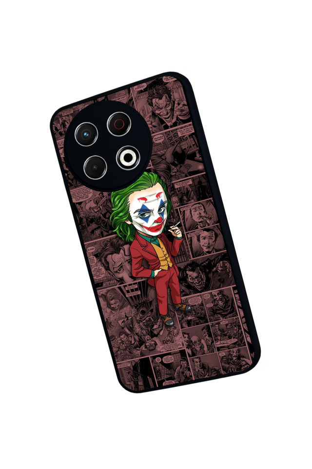 Tecno Spark 30 Pro Uyumlu Joker Tasarımlı Glossy Premium Kılıf
