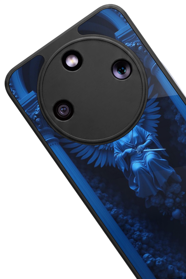 Honor Magic 8 Lite Uyumlu Güneş Tasarımlı Glossy Premium Kılıf