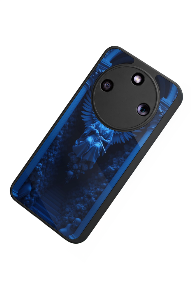 Honor Magic 8 Lite Uyumlu Güneş Tasarımlı Glossy Premium Kılıf