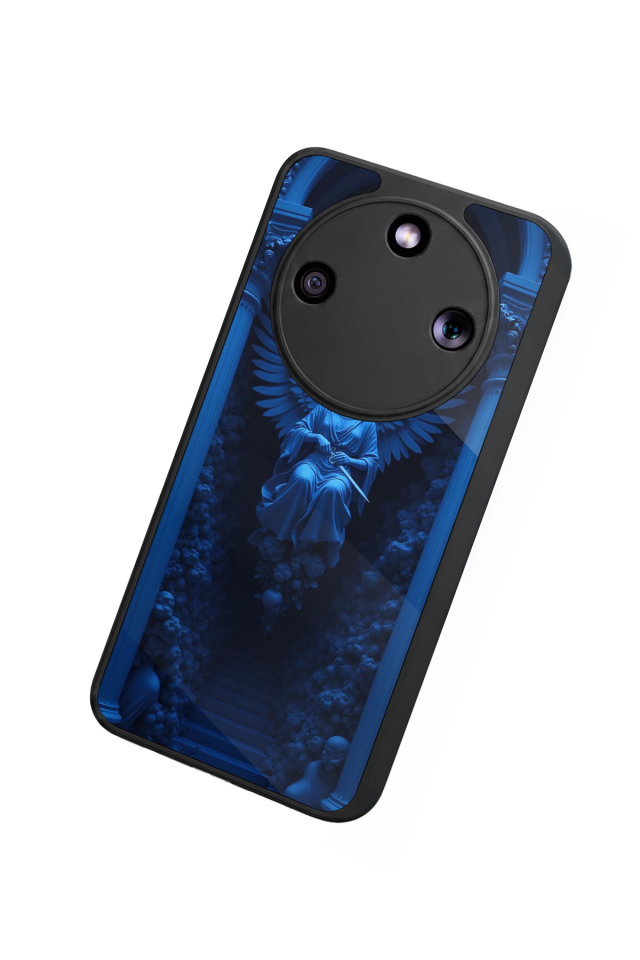 Honor Magic 8 Lite Uyumlu Güneş Tasarımlı Glossy Premium Kılıf