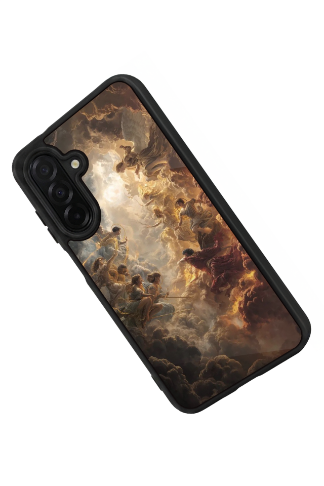 Samsung Galaxy A36 Uyumlu Melek Tasarımlı Glossy Premium Kılıf