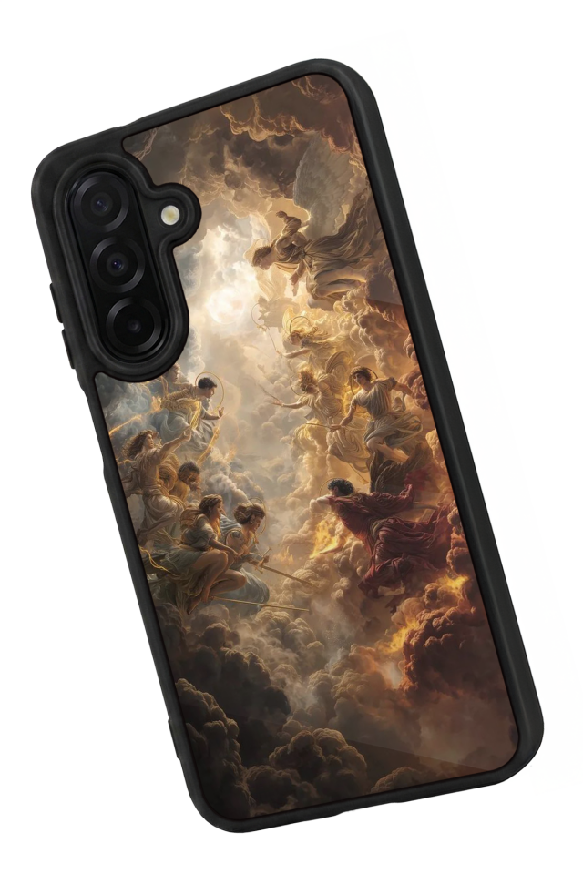 Samsung Galaxy A36 Uyumlu Melek Tasarımlı Glossy Premium Kılıf