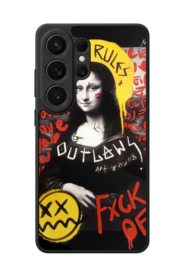 Samsung Galaxy S26 Ultra Uyumlu Monalisa Tasarımlı Glossy Premium Kılıf