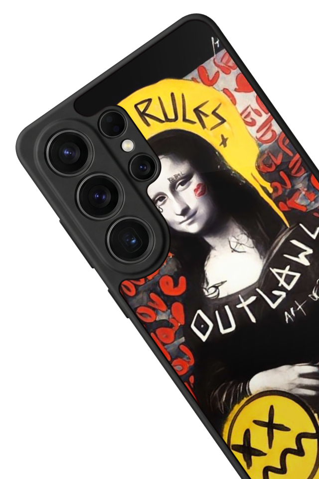 Samsung Galaxy S26 Ultra Uyumlu Monalisa Tasarımlı Glossy Premium Kılıf