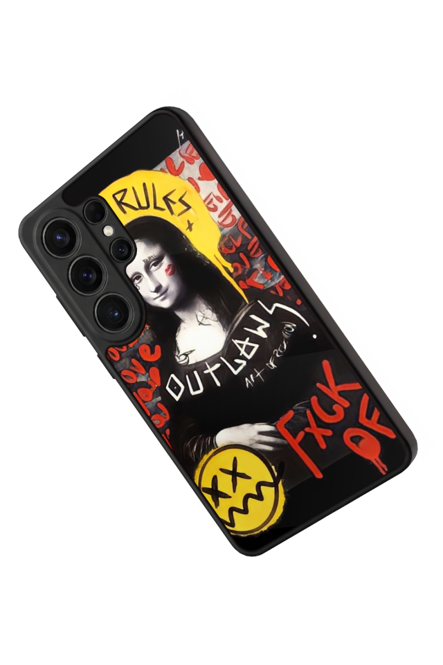 Samsung Galaxy S26 Ultra Uyumlu Monalisa Tasarımlı Glossy Premium Kılıf