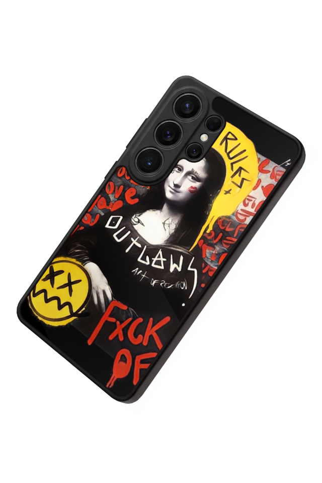 Samsung Galaxy S26 Ultra Uyumlu Monalisa Tasarımlı Glossy Premium Kılıf