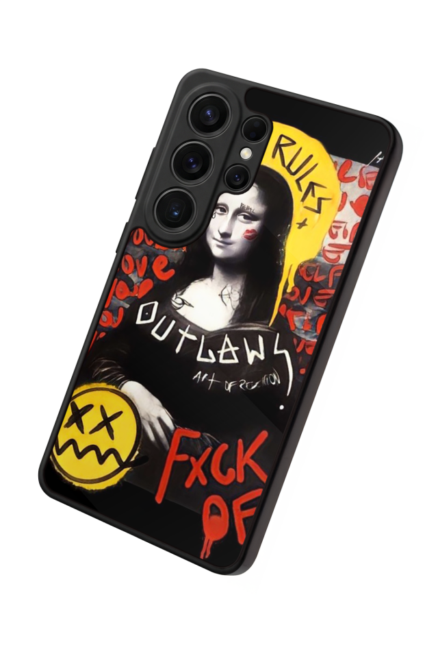 Samsung Galaxy S26 Ultra Uyumlu Monalisa Tasarımlı Glossy Premium Kılıf