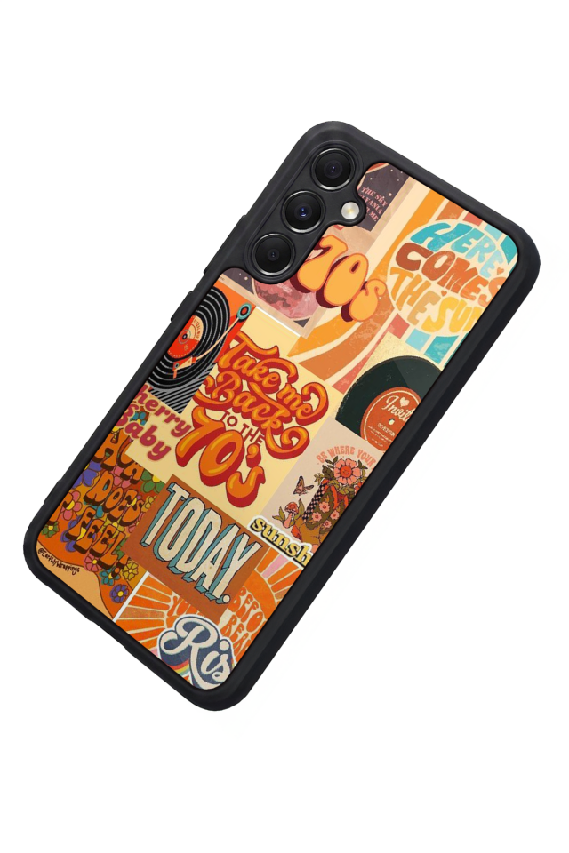 Samsung Galaxy A34 Uyumlu Poster Tasarımlı Glossy Premium Kılıf