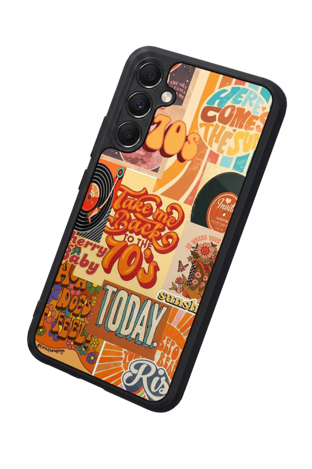 Samsung Galaxy A34 Uyumlu Poster Tasarımlı Glossy Premium Kılıf