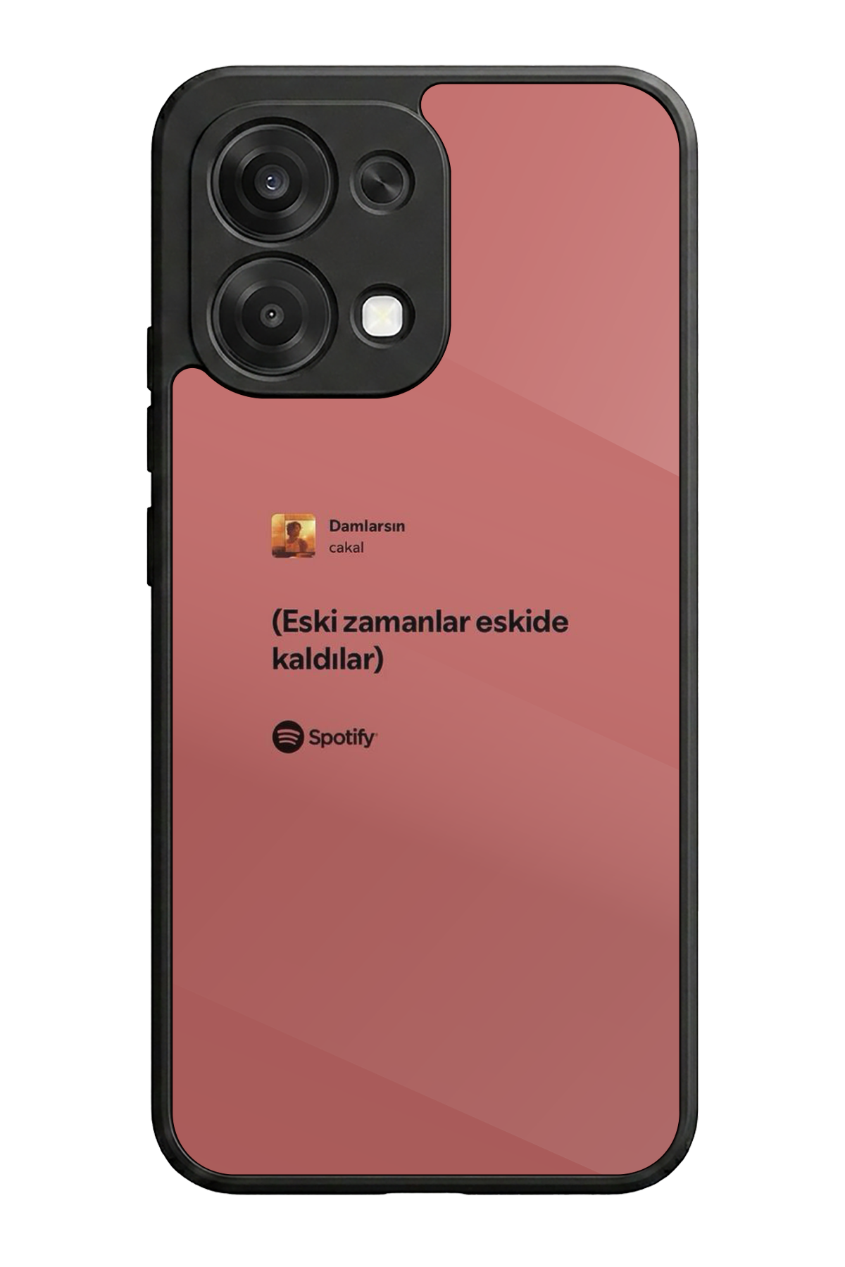 Oppo A6 Pro Uyumlu Sarki Sozleri Tasarımlı Glossy Premium Kılıf