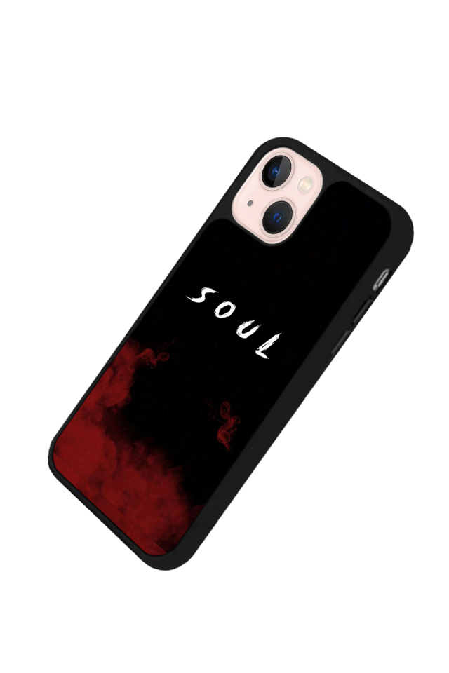 iPhone 14 Plus Uyumlu SOUL Tasarımlı Glossy Premium Kılıf