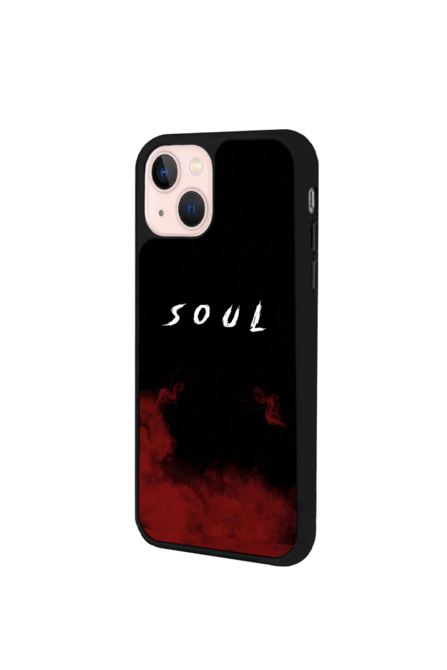 iPhone 14 Plus Uyumlu SOUL Tasarımlı Glossy Premium Kılıf