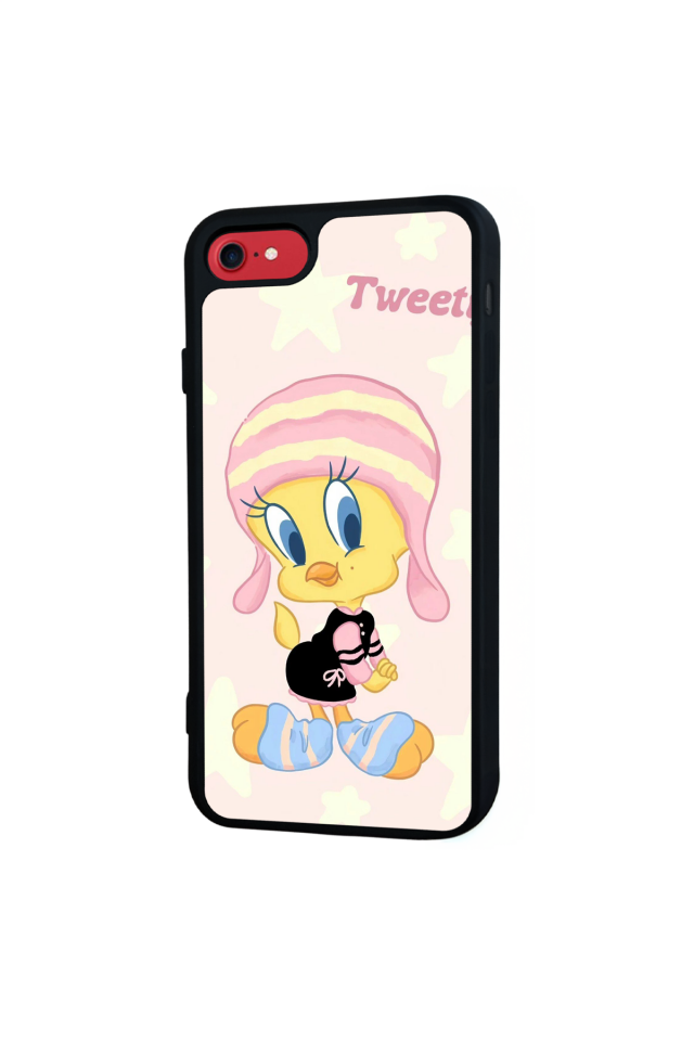 iPhone 7 Uyumlu Tweety Tasarımlı Glossy Premium Kılıf
