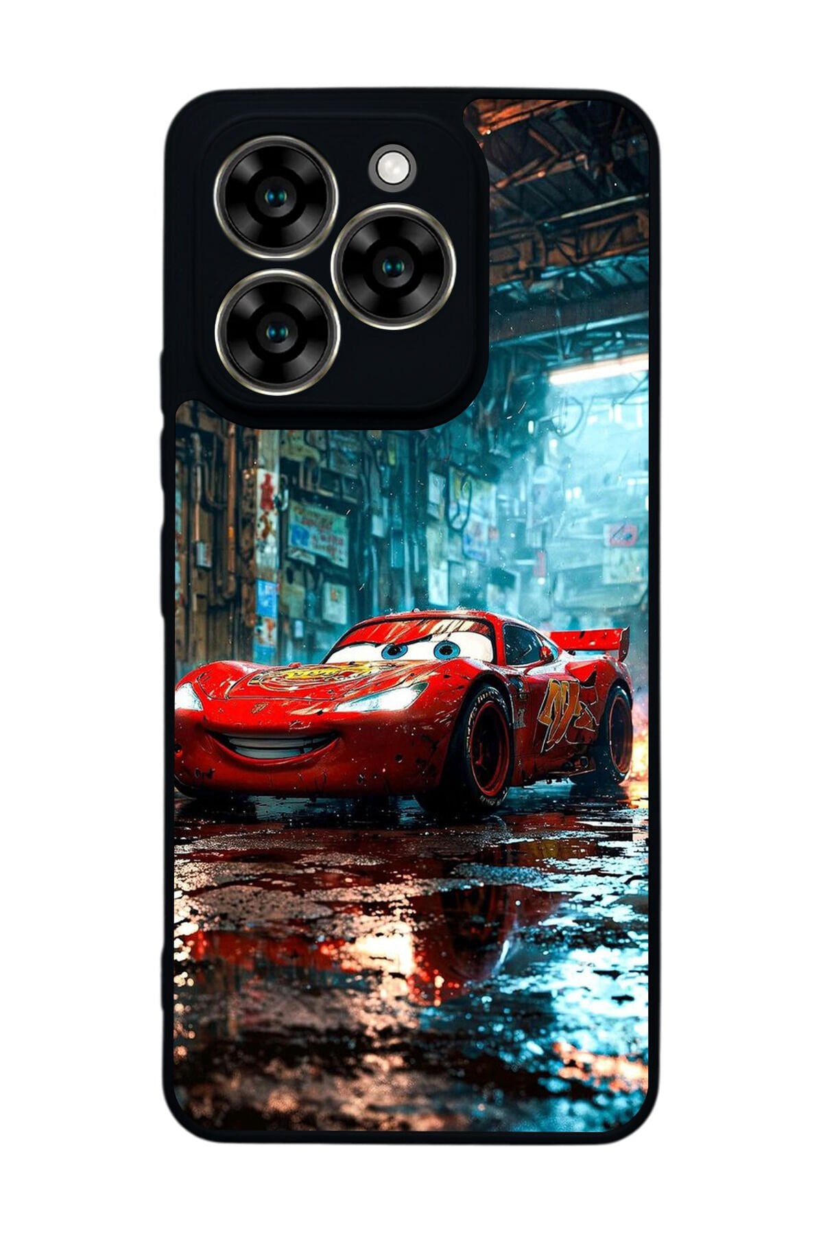 Reeder S919 Uyumlu Simsek McQueen Tasarımlı Glossy Premium Kılıf