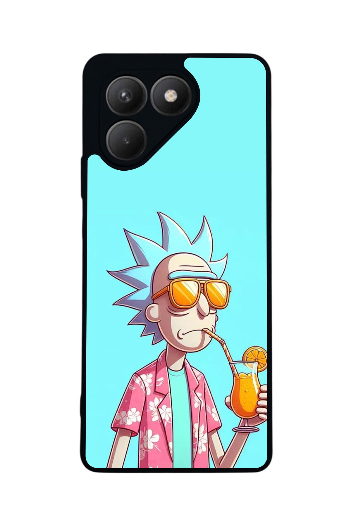 Tecno Pova 7 Mat Uyumlu Siyah Kılıf – Yumuşak Silikon, Koruyucu, Şok Emici Kapak