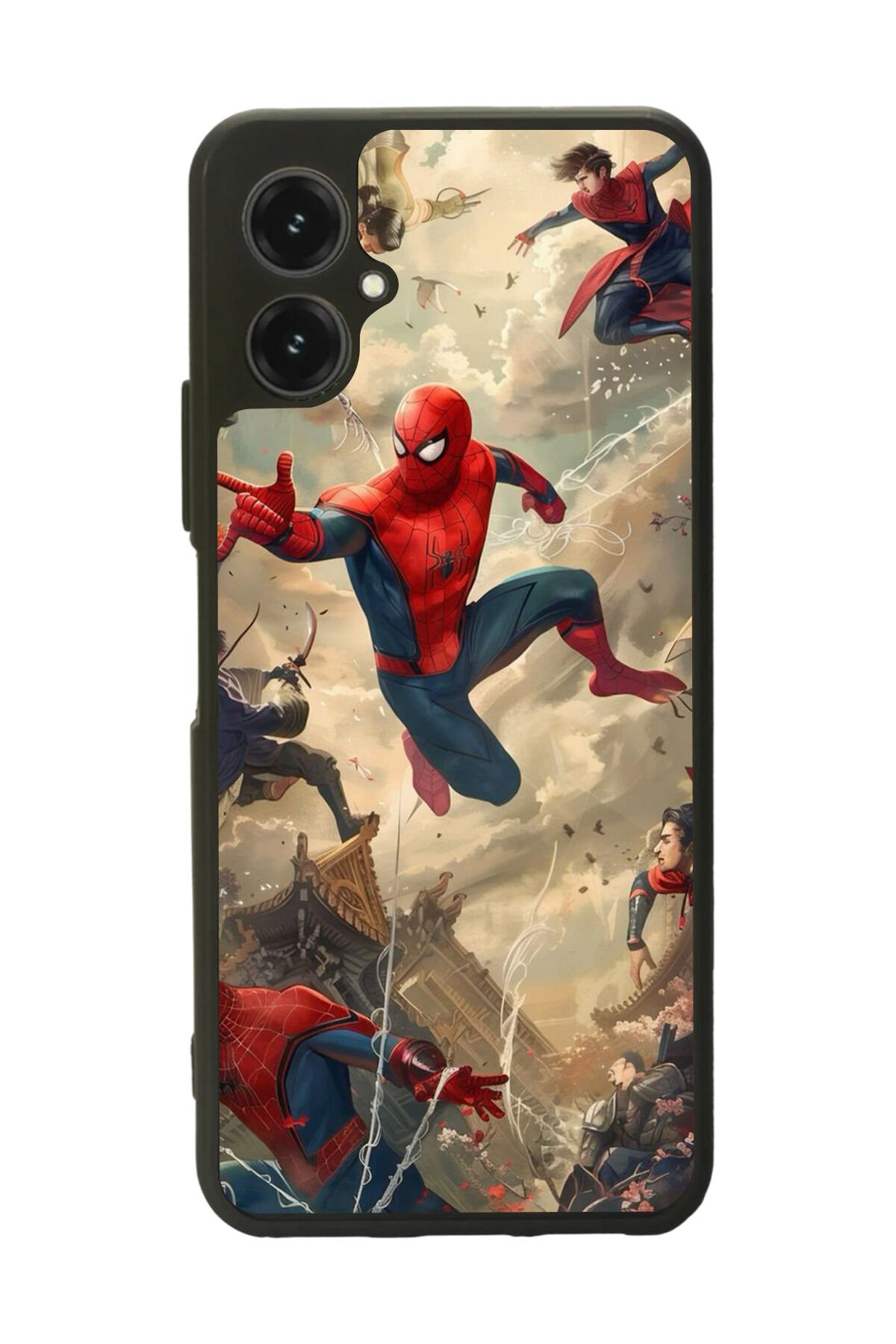 Omix X5 Uyumlu Spider Man ( Örümcek Adam ) Tasarımlı Glossy Premium Kılıf