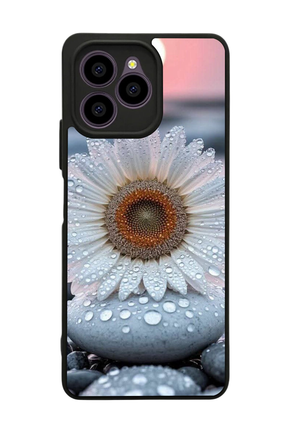 Omix X6 Uyumlu Cicek Tasarımlı Glossy Premium Kılıf