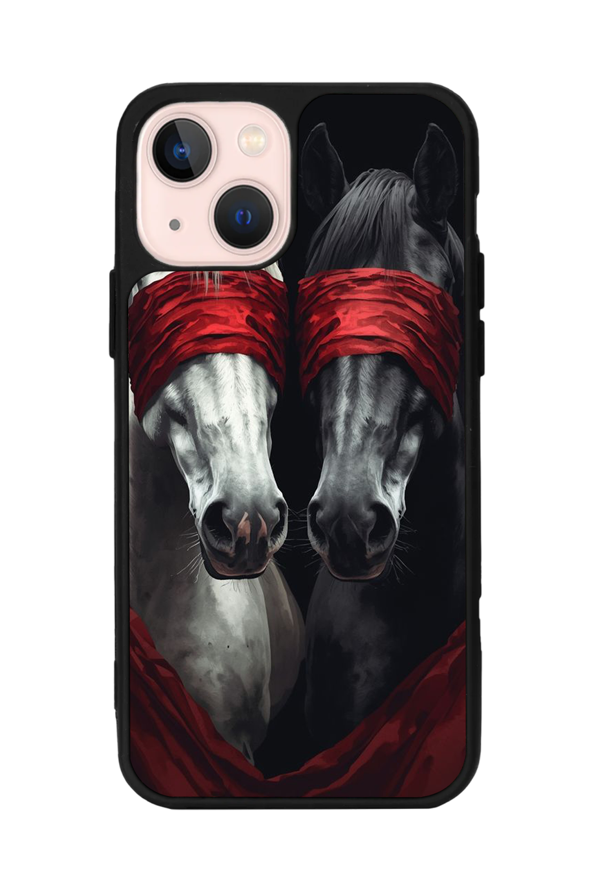 iPhone 15 Plus Uyumlu At Horse Tasarımlı Glossy Premium Kılıf
