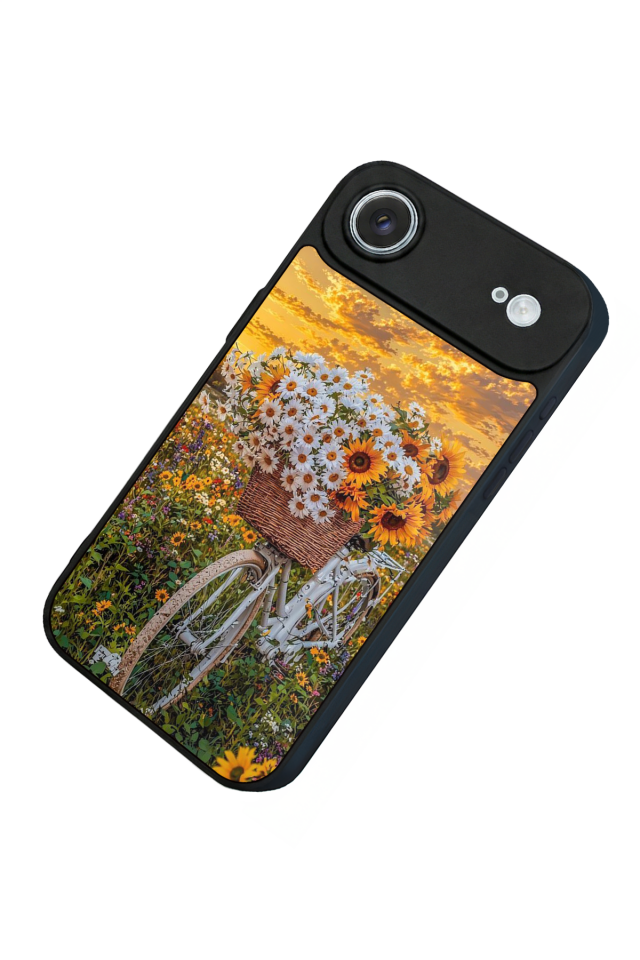 iPhone 17 Air Uyumlu Cicek Tasarımlı Glossy Premium Kılıf
