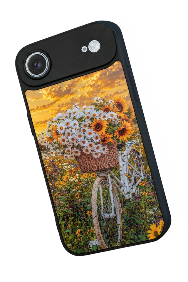 iPhone 17 Air Uyumlu Cicek Tasarımlı Glossy Premium Kılıf
