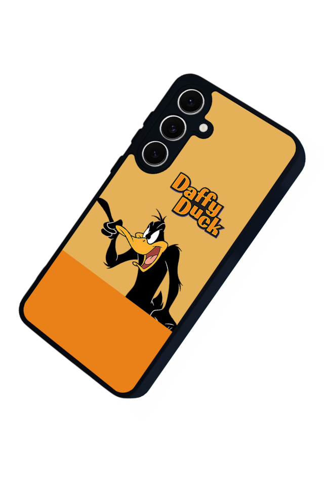 Samsung Galaxy A16 Uyumlu Daffy duck Tasarımlı Glossy Premium Kılıf