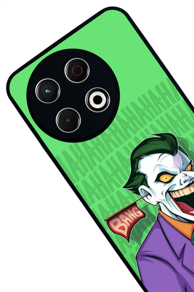 Tecno Spark 30 Pro Uyumlu Joker Tasarımlı Glossy Premium Kılıf
