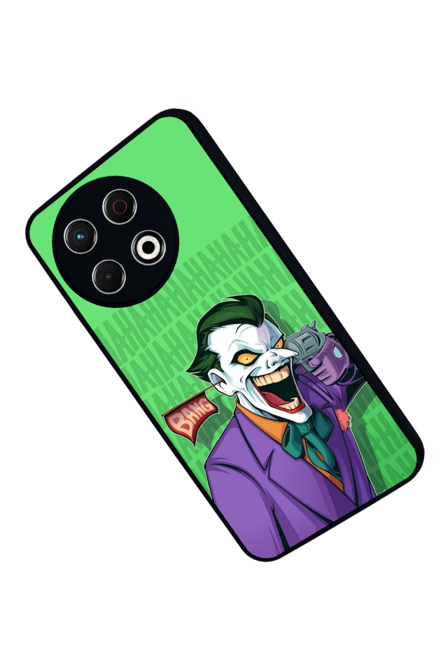 Tecno Spark 30 Pro Uyumlu Joker Tasarımlı Glossy Premium Kılıf