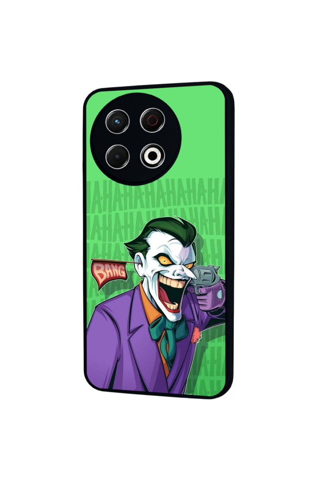 Tecno Spark 30 Pro Uyumlu Joker Tasarımlı Glossy Premium Kılıf