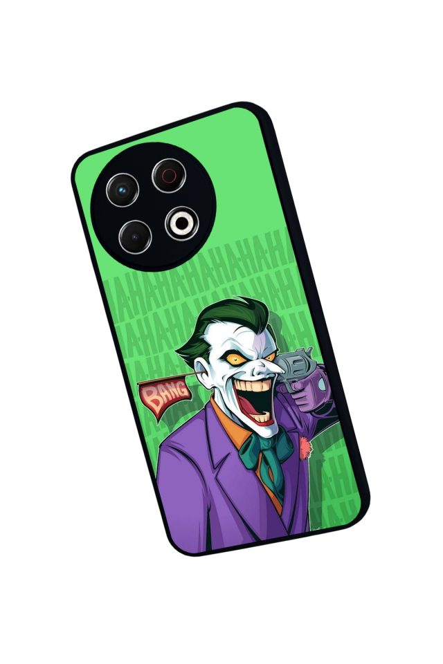 Tecno Spark 30 Pro Uyumlu Joker Tasarımlı Glossy Premium Kılıf