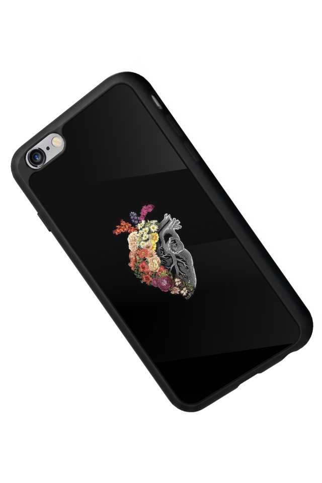 iPhone 6 Plus Uyumlu Kalp Love Tasarımlı Glossy Premium Kılıf