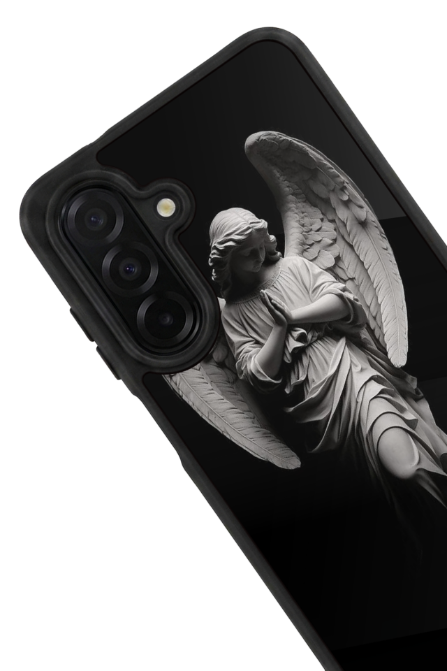 Samsung Galaxy A36 Uyumlu Melek Tasarımlı Glossy Premium Kılıf