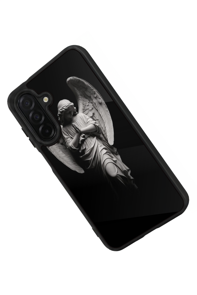 Samsung Galaxy A36 Uyumlu Melek Tasarımlı Glossy Premium Kılıf