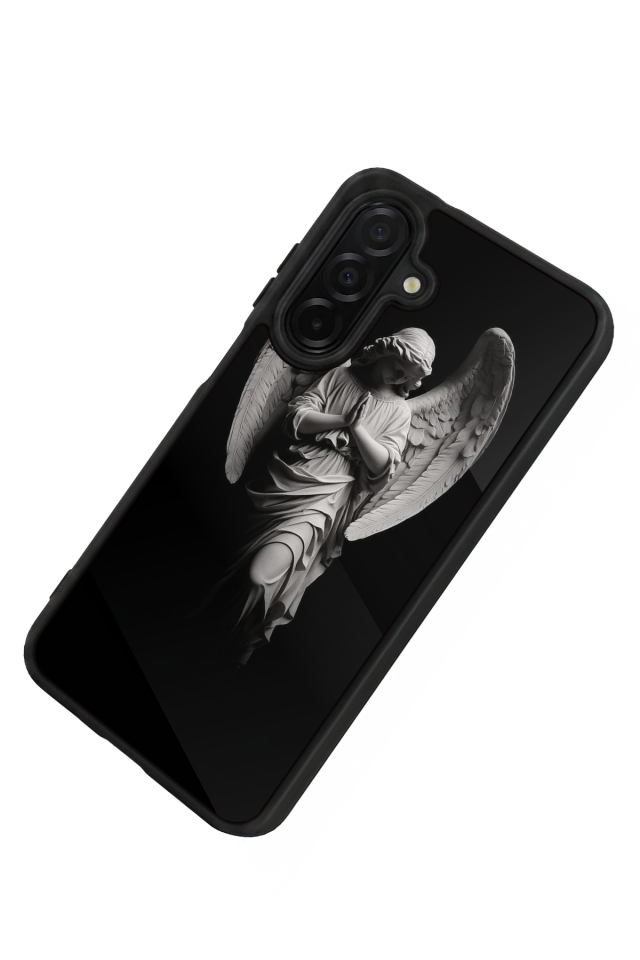 Samsung Galaxy A36 Uyumlu Melek Tasarımlı Glossy Premium Kılıf