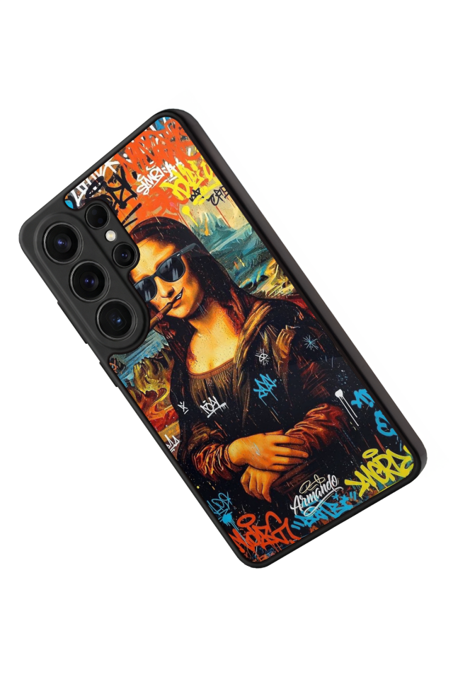 Samsung Galaxy S26 Ultra Uyumlu Monalisa Tasarımlı Glossy Premium Kılıf