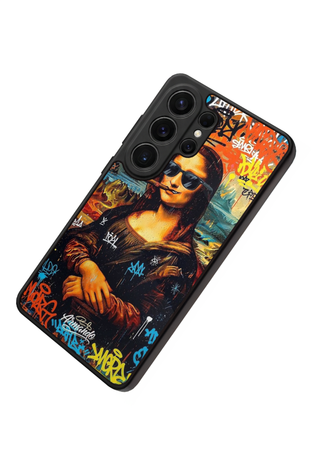 Samsung Galaxy S26 Ultra Uyumlu Monalisa Tasarımlı Glossy Premium Kılıf