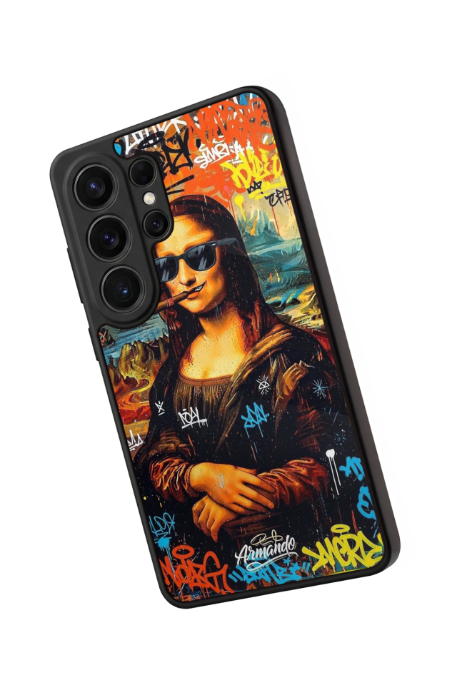 Samsung Galaxy S26 Ultra Uyumlu Monalisa Tasarımlı Glossy Premium Kılıf