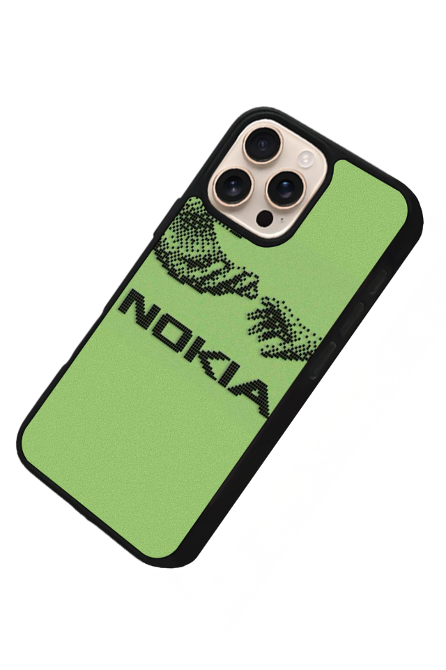 iPhone 16 Pro Max Uyumlu Nokia Tasarımlı Glossy Premium Kılıf